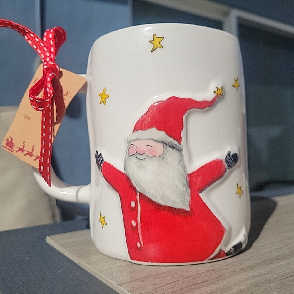 Rae Dunn Joy To The World Coffee Mug